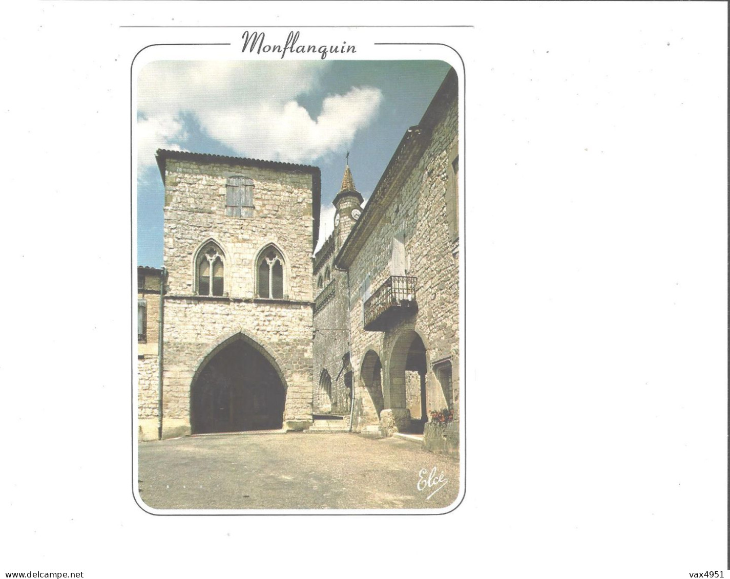 MONFLANQUIN  BASTIDE LES ARCADES AU FOND L EGLISE         **         A  SAISIR   *** - Monflanquin