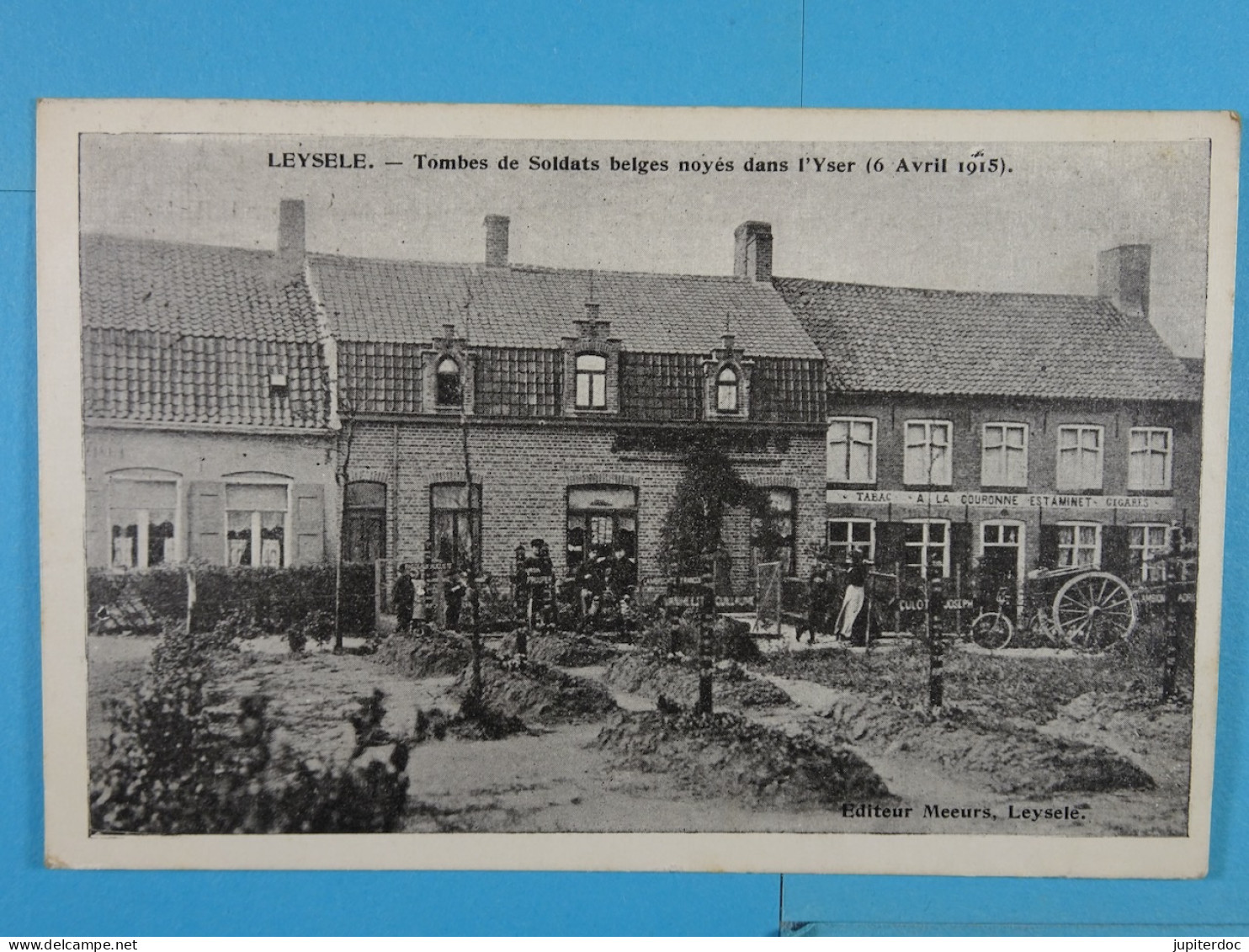 Leysele Tombes De Soldats Belges Noyés Dans L'Yser (6 Avril 1915) - Alveringem