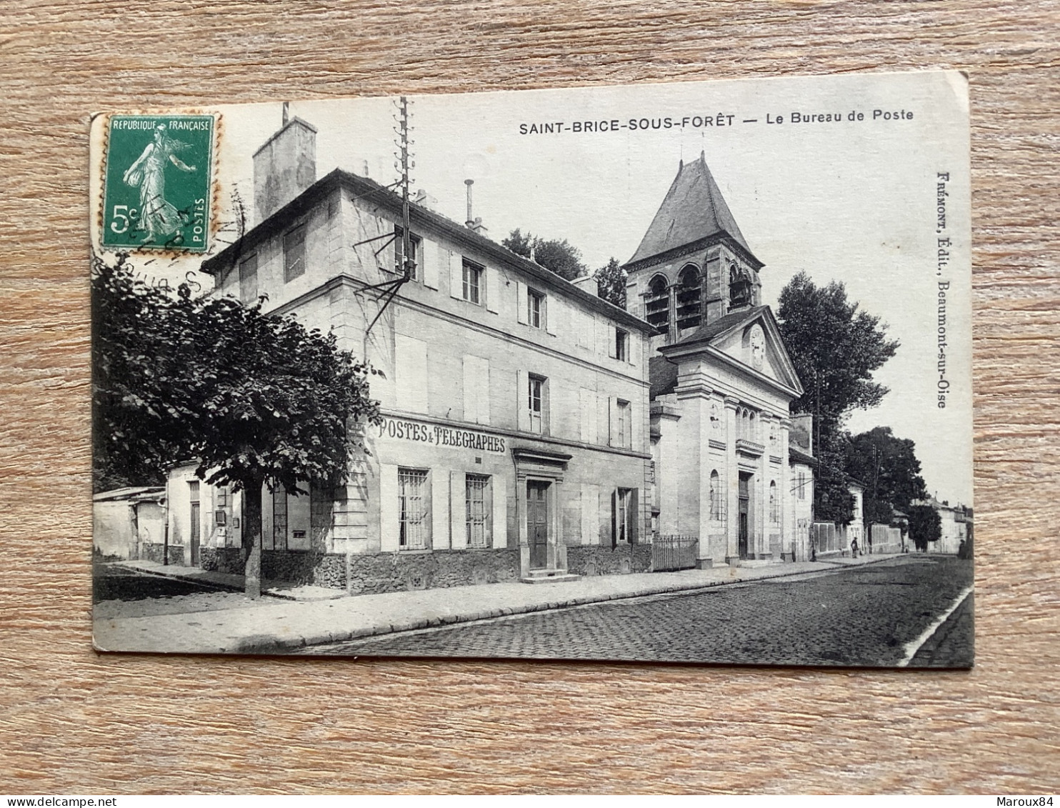 95/ Saint Brice Sous Forêt  Le Bureau De Poste - Saint-Brice-sous-Forêt