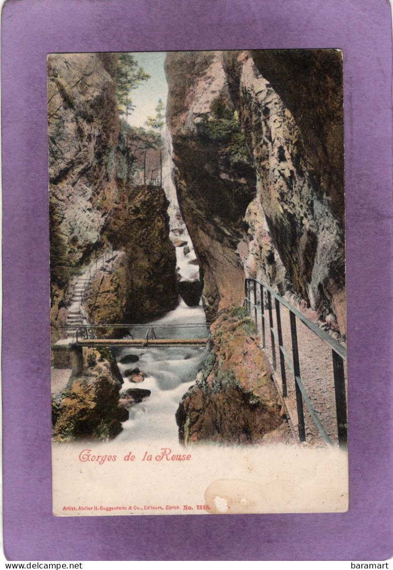 NE Boudry Gorges De La Reuse  ( Gorges De L'Areuse ) - Boudry