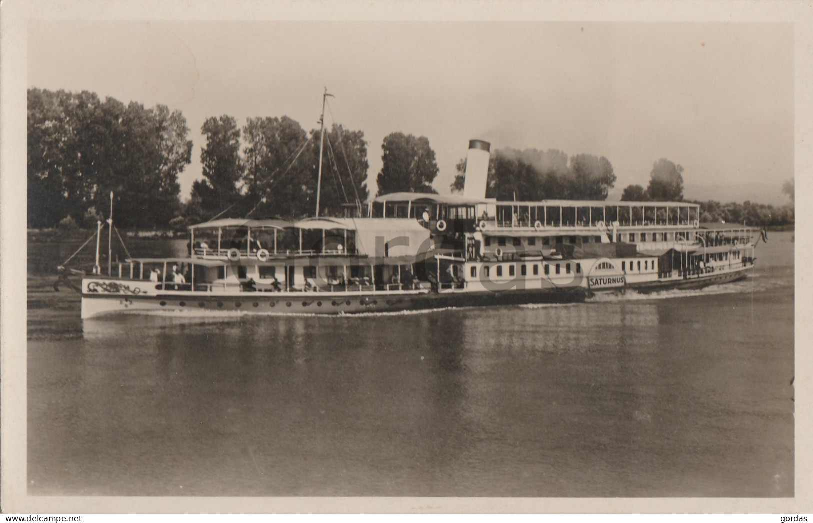 Donaudampfer Saturnus Der DDSG - Danube Steamer - Fähren