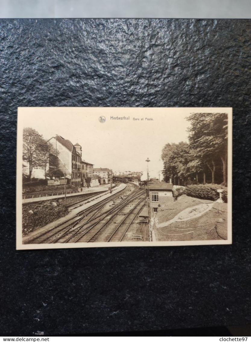 B2053- Herbesthal Gare Et Poste - Welkenraedt