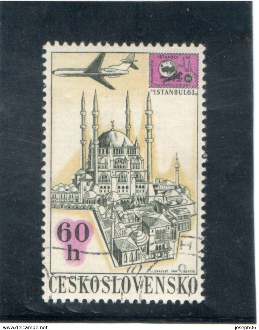 TCHECOSLOVAQUIE   1967  Poste Aérienne  Y.T. N° 61  à  67  Incomplet  Oblitéré - Airmail