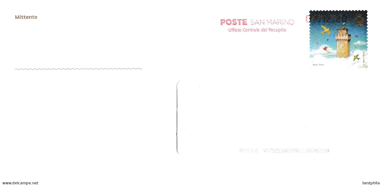 San Marino - Postal History & Philatelic Cover With Registered Letter - 693 - Entiers Postaux