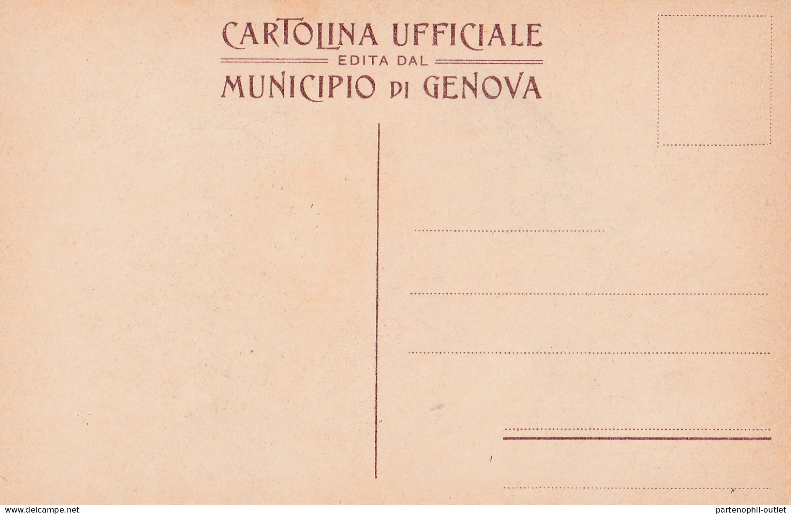 Cartolina  - Postcard /  Non Viaggiata - Unsent  /  Inaugurazione Monumento Ai Mille - Genova 05/05/1915 - Inauguraciones