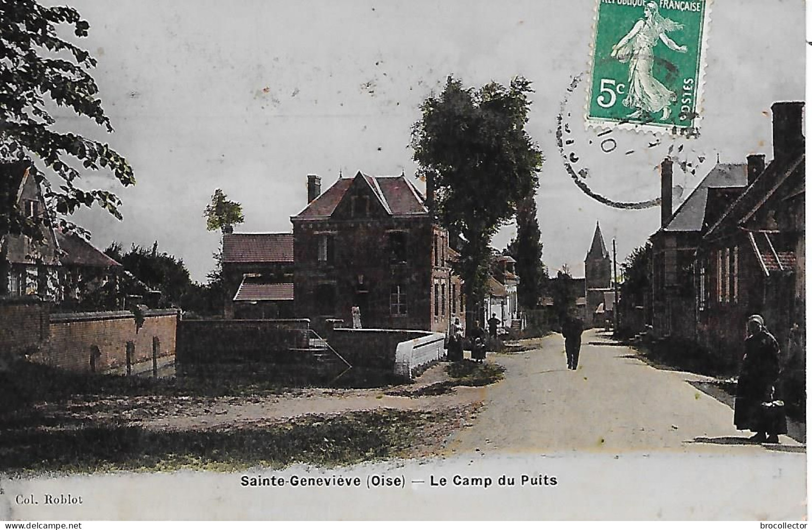 SAINTE GENEVIEVE ( 60 ) -  Le Camp Du Poits - Sainte-Geneviève