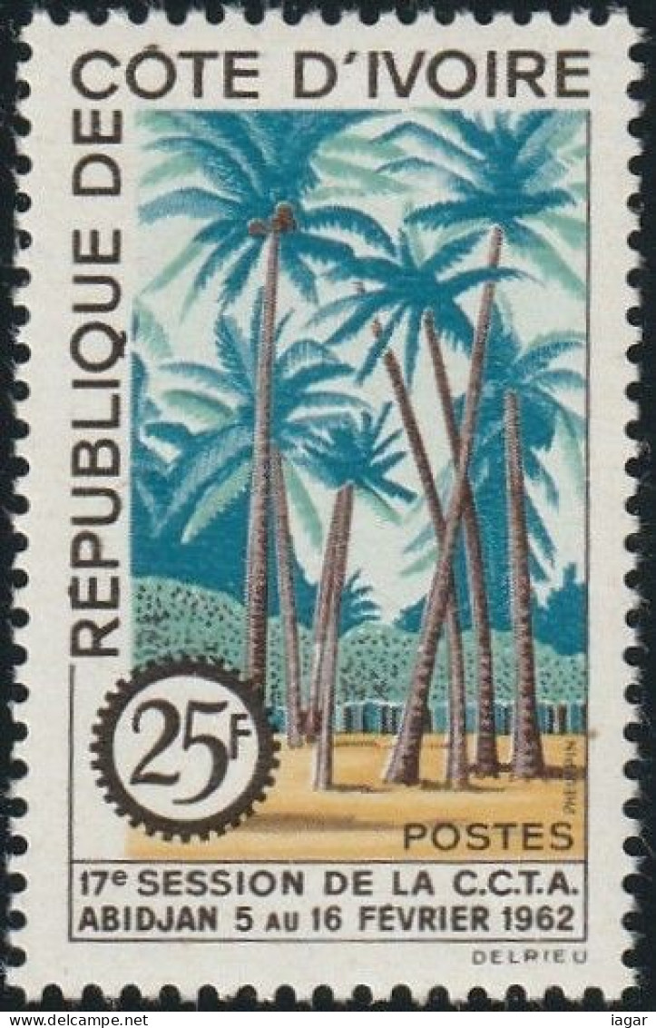 THEMATIC FLORA:  VEGETATION.  PALM TREES.   - COTE D'IVOIRE - Gemüse