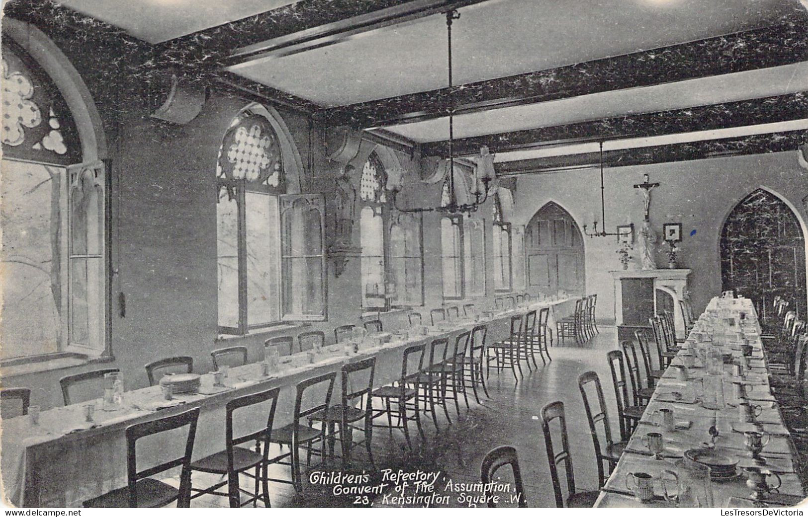 ROYAUME UNI - Children's Refectory - Convent Of The Assumption - Kensington Square - Carte Postale Ancienne - Andere & Zonder Classificatie