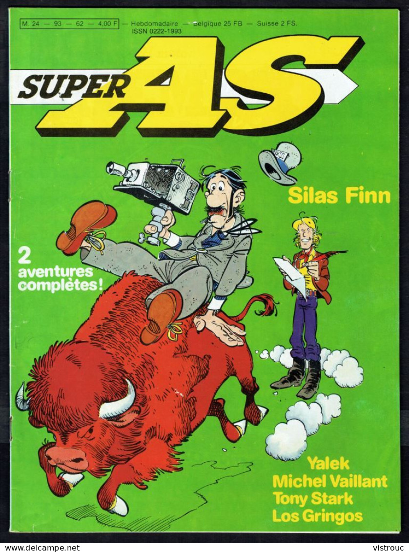 SUPER AS N° 62 - Année 1979 - Couverture "SILAS FINN" De CORTEGGIANI Et CAVAZZANO. - Super As