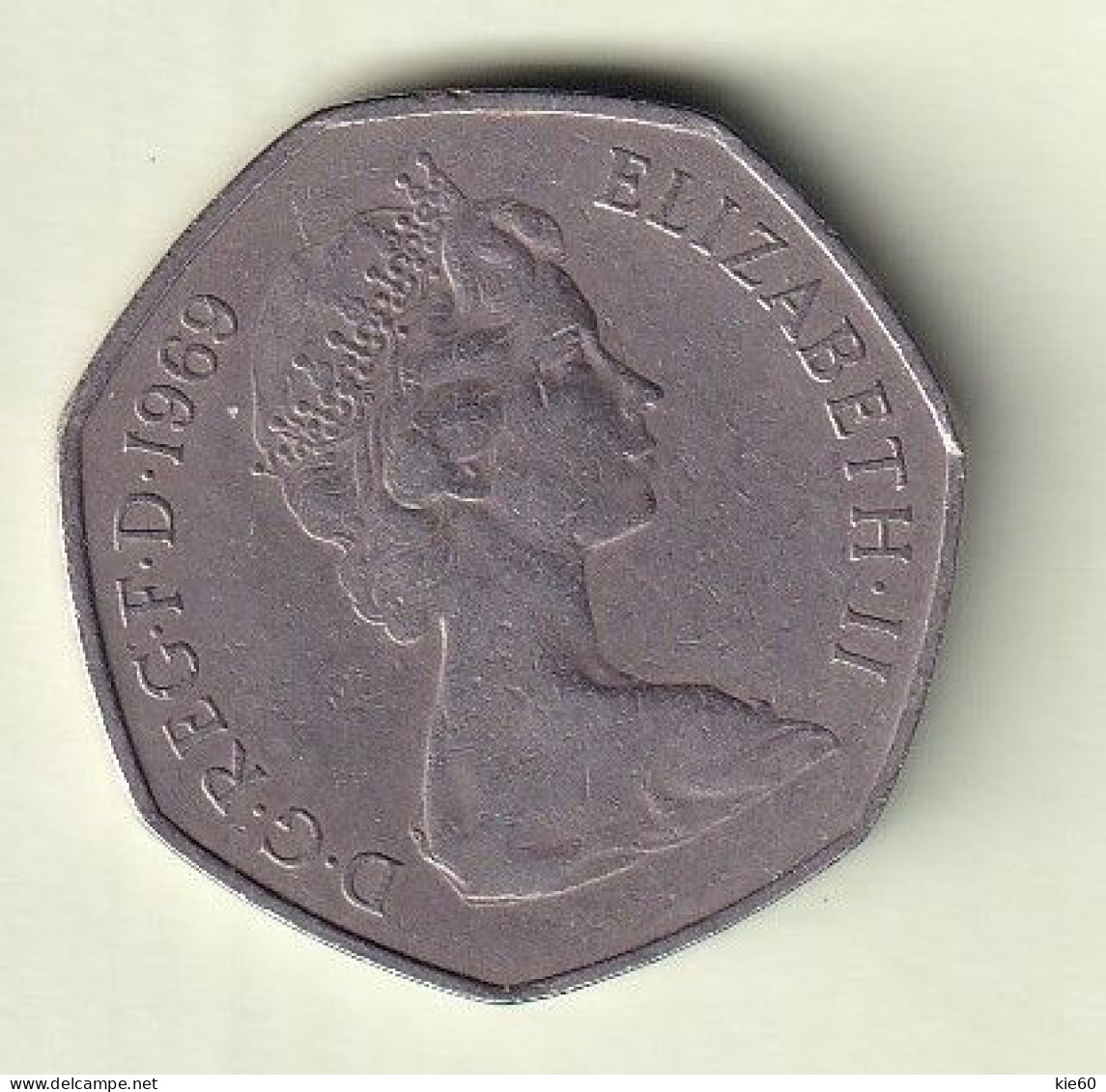 Great  Britain   - 1969 -  50 Pence  KM913 - 50 Pence