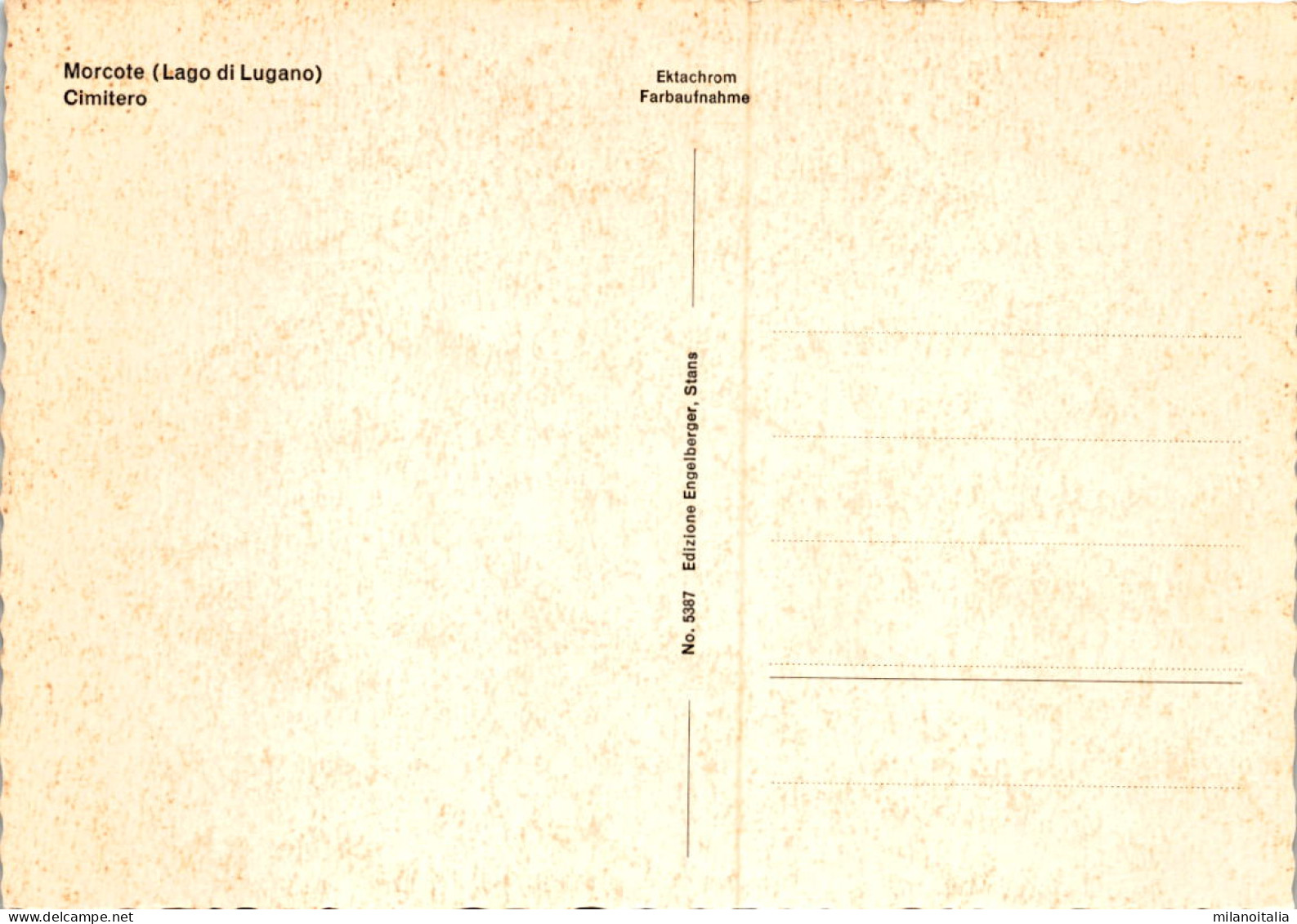 Morcote - Cimitero (5387) - Morcote