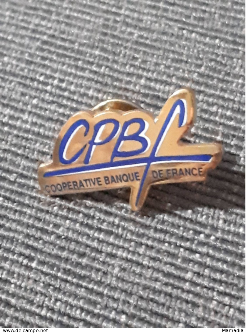 PIN'S PINS BADGE COOPERATIVE BANQUE DE FRANCE - Banks