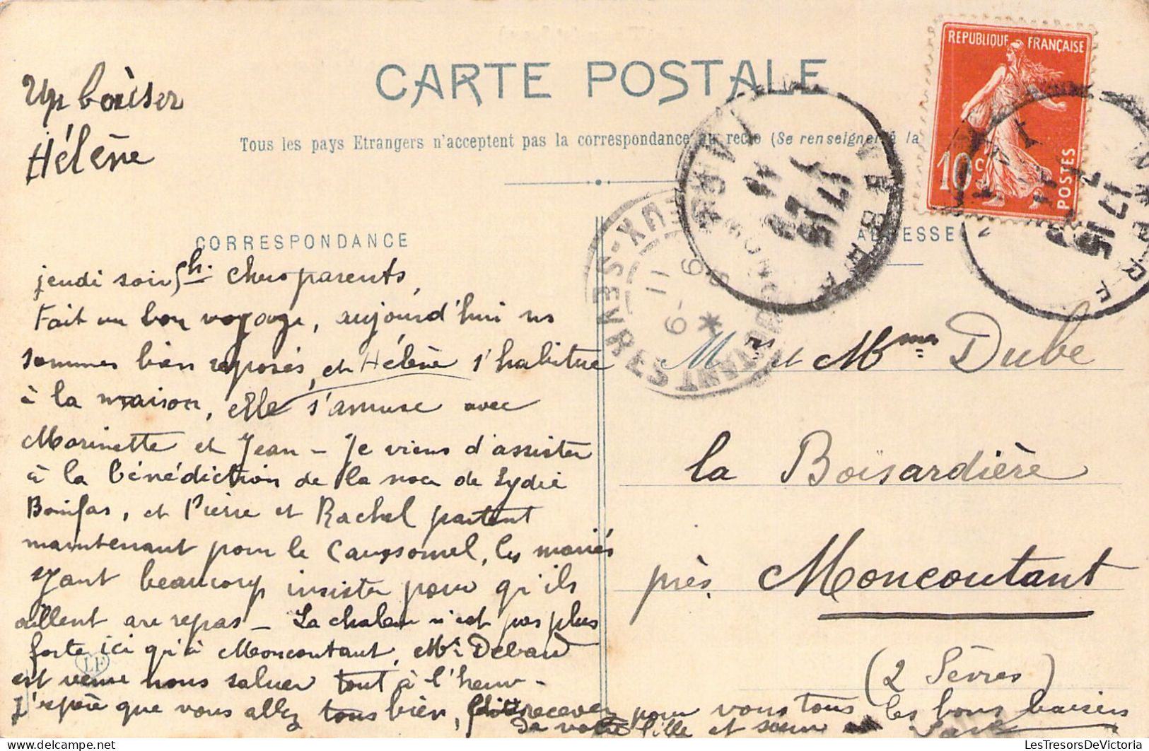 FRANCE - 81 - VABRE - Vue Sur Les Routes De Brassac Et De La Glévade - Carte Postale Ancienne - Vabre