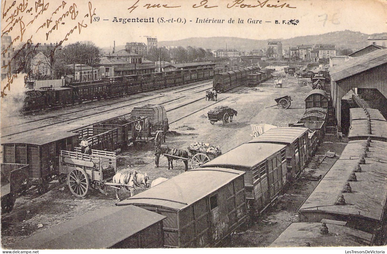 FRANCE - 95 - ARGENTEUIL - Intérieur De La Gare - Carte Postale Ancienne - Argenteuil