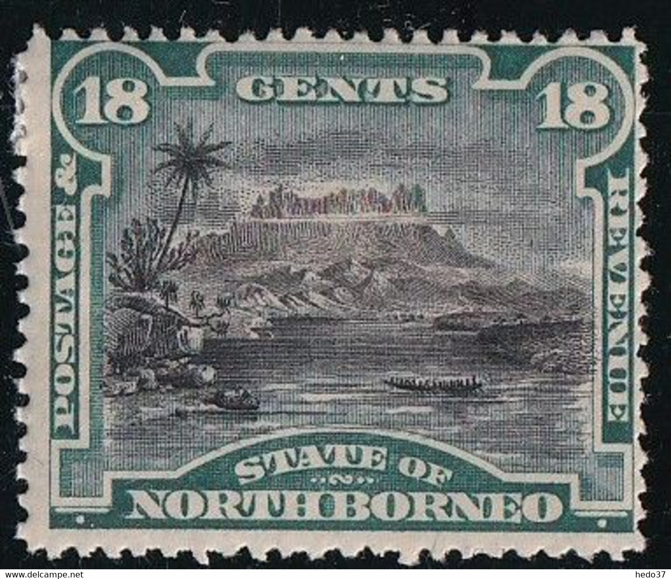 Bornéo Du Nord N°59 - Neuf * Avec Charnière - TB - Noord Borneo (...-1963)