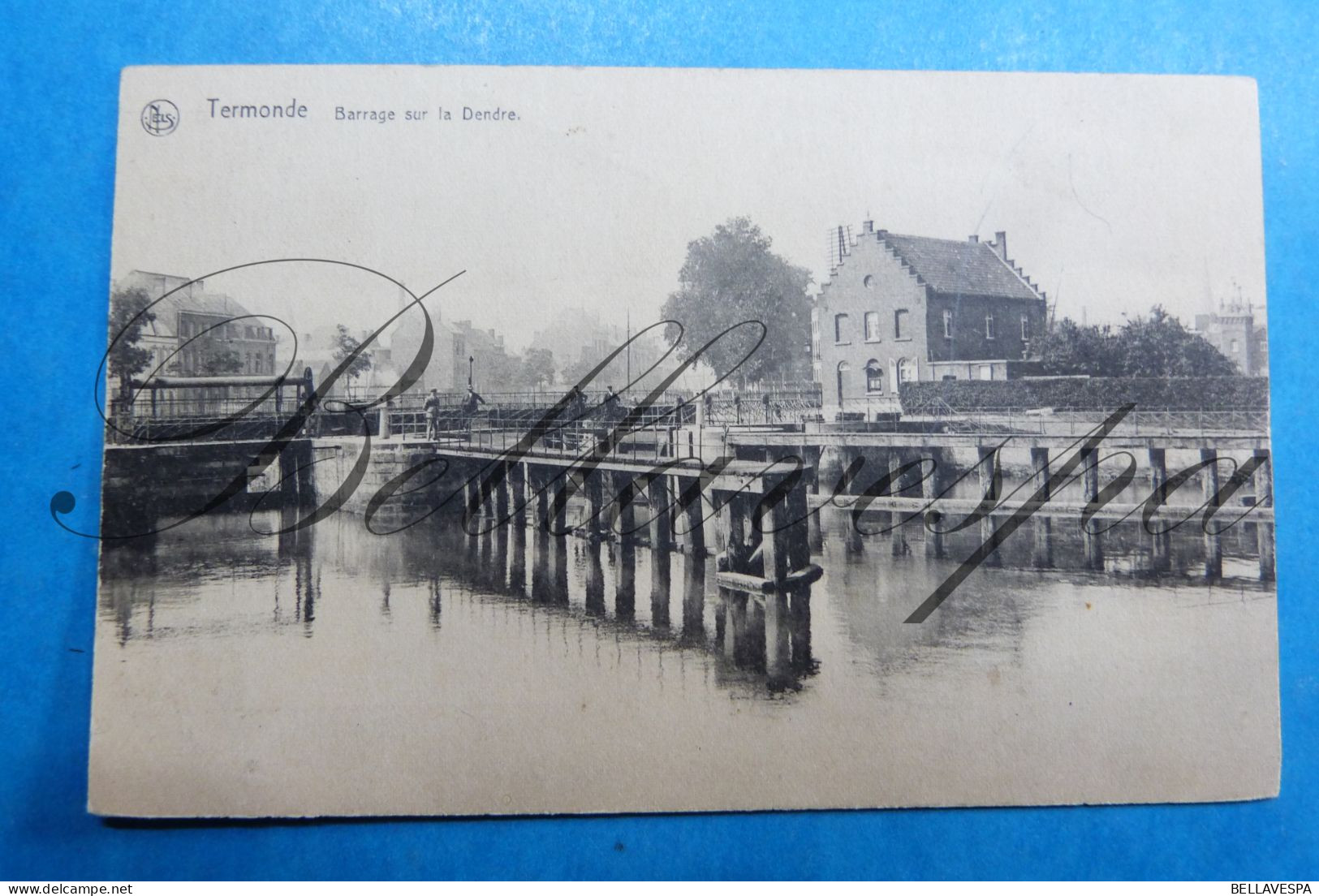 Dendermonde. Barrage Sur La Dendre-Termonde. Sluis Sas-Kanaal Canal - Dendermonde