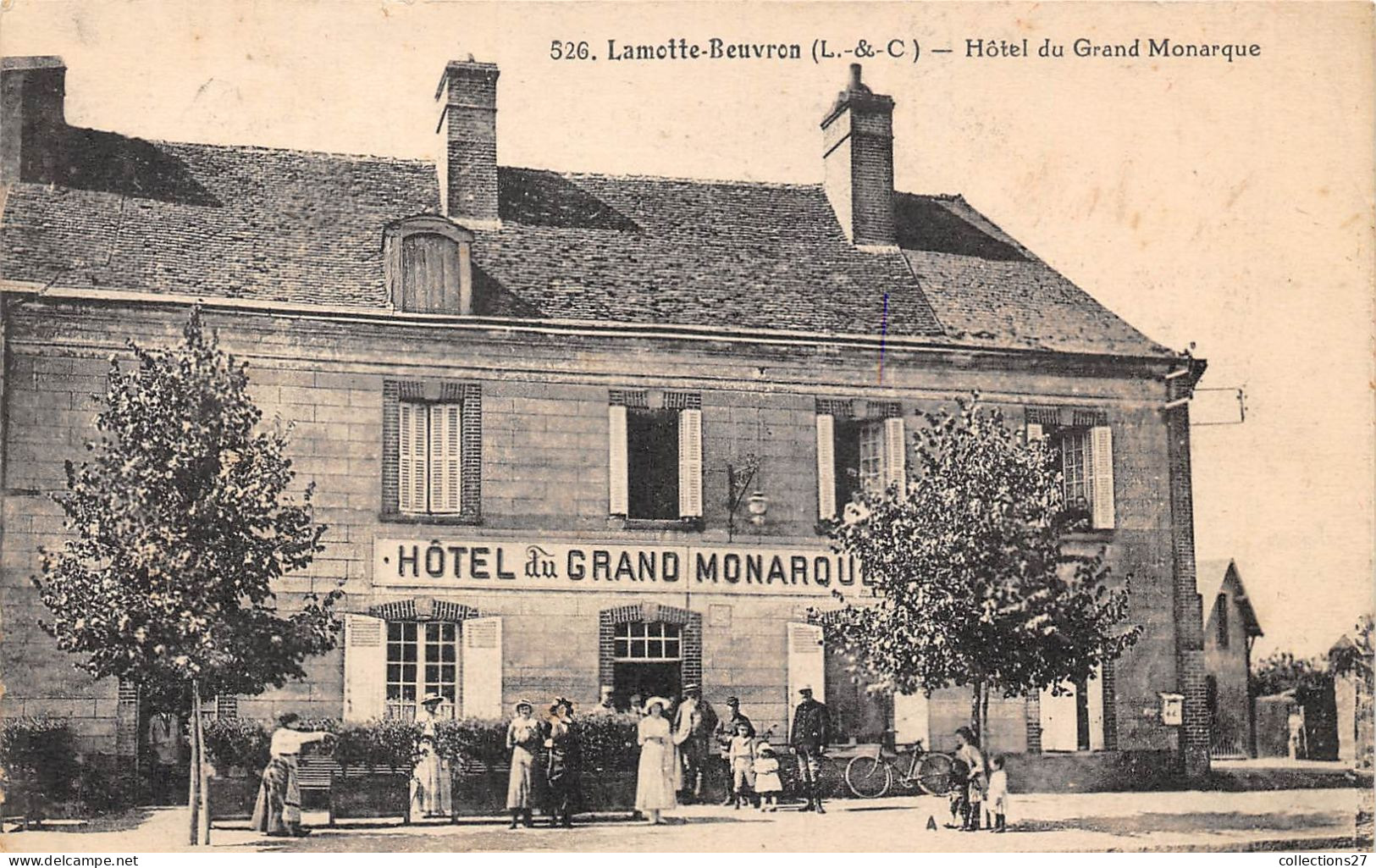 41-LAMOTTE-BEUVRON- HÔTEL DU GRAND MONARQUE - Lamotte Beuvron