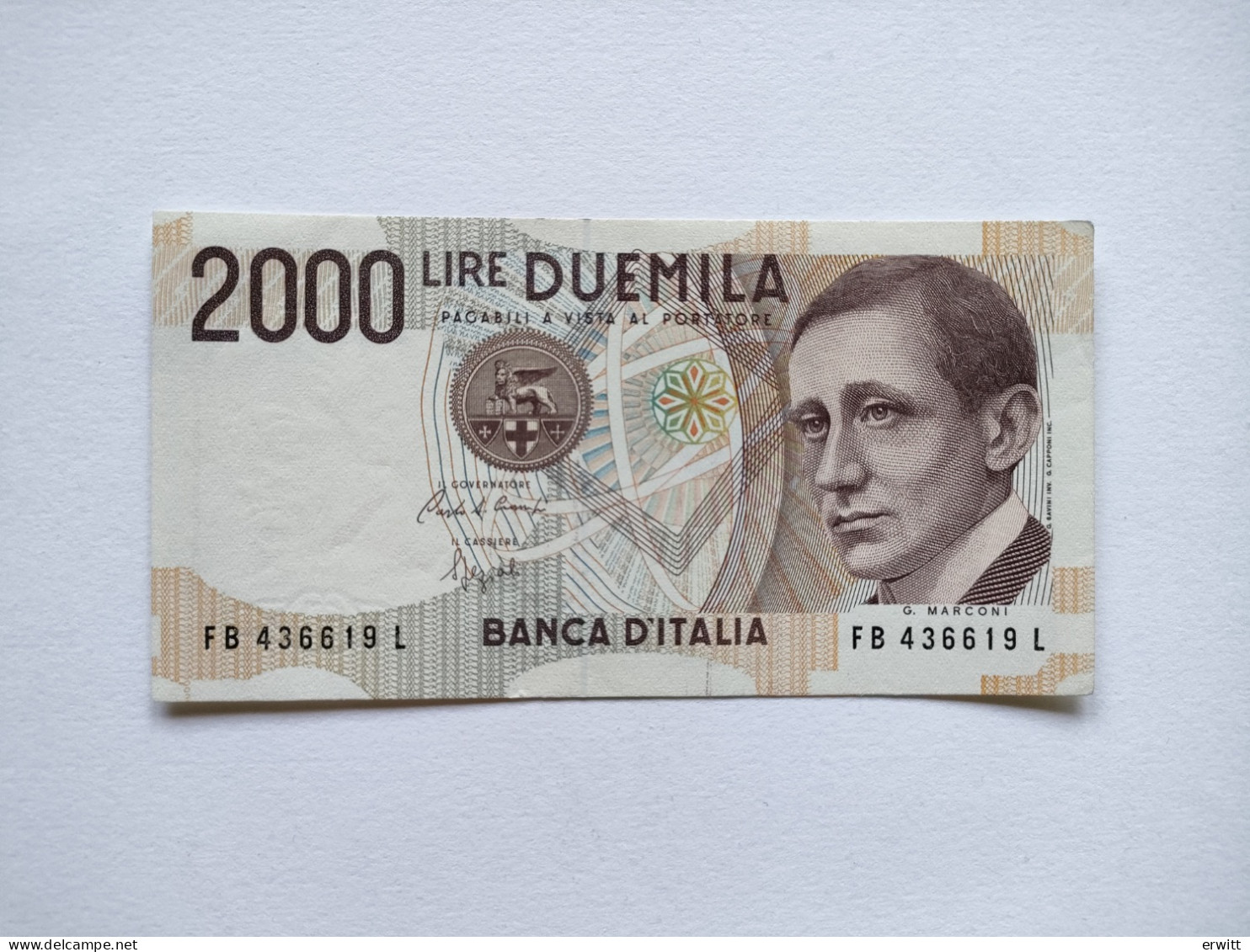 ITALIA 2000 LIRE 1990 - 2000 Lire