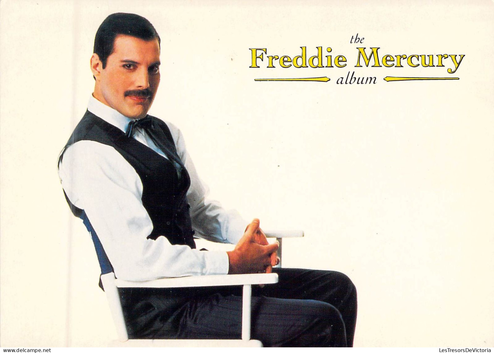 CHANTEURS - The Freddie Mercury - Album - The Great Pretender - Foolin'Around - Carte Postale Ancienne - Singers & Musicians