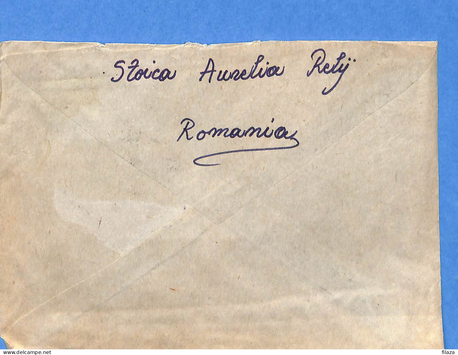 Lettre : Romania To Italy Singer DINO L00118 - Covers & Documents