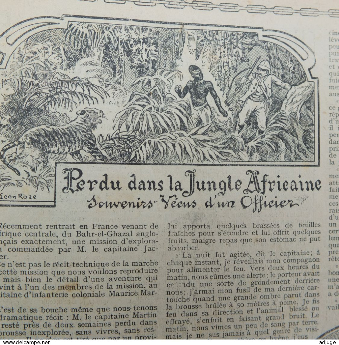 L'INTRÉPIDE -  N° 219 -  26 Juillet 1914- AVENTURES-VOYAGES-EXPLORATIONS - "Un DUEL à l'AMERICAINE" * cf. scans*