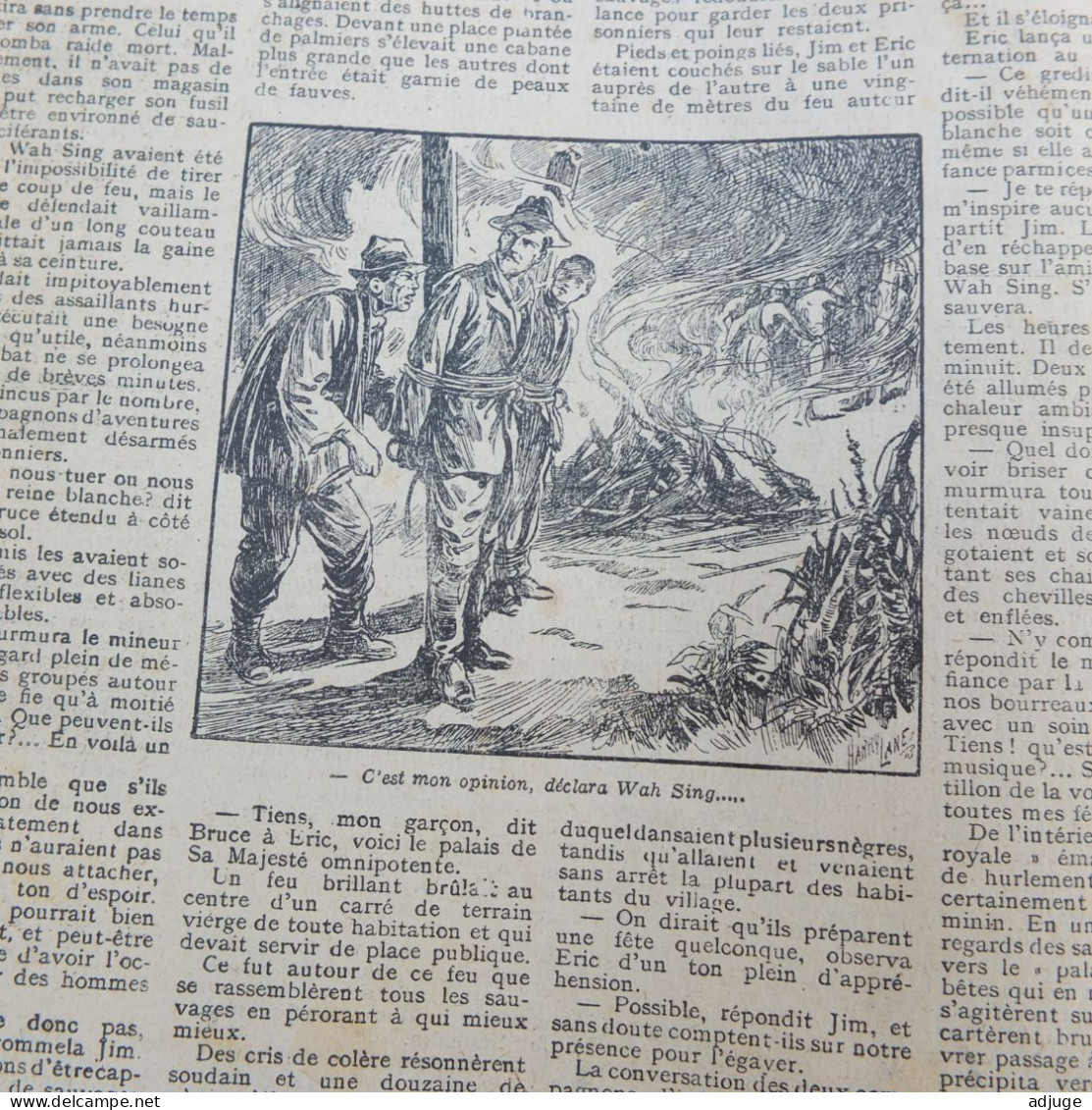 L'INTRÉPIDE -  N° 222 -  22 Novembre 1914- AVENTURES-VOYAGES-EXPLORATIONS - "Les TROIS CONQUISTADORES" * Cf. Scans* - L'Intrépide