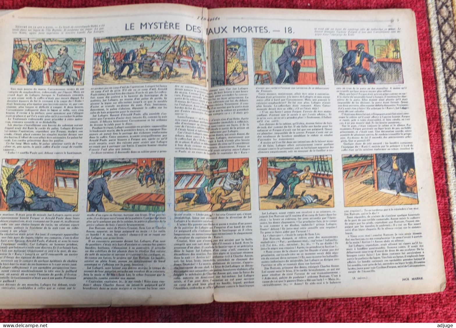 L'INTRÉPIDE -  N° 1336  * 29 Mars 1936 * AVENTURES- SPORTS-VOYAGES - Le FORTIN De GLACE * Cf. 10 Scans* - L'Intrépide