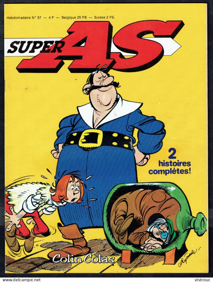 SUPER AS N° 57 - Année 1979 - Couverture "COLIN COLAS" De RYSSACK. - Super As