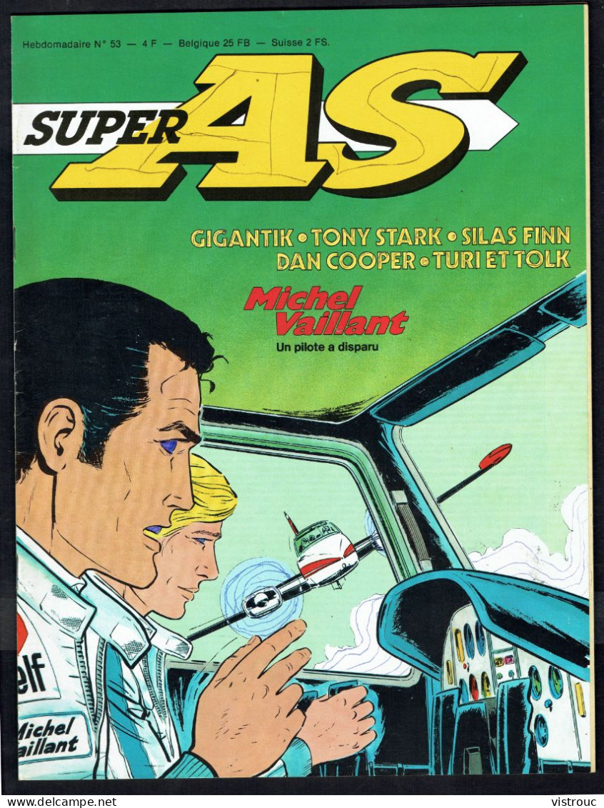 SUPER AS N° 53 - Année 1979 - Couverture "Michel VAILLANT" De Jean GRATON. - Super As
