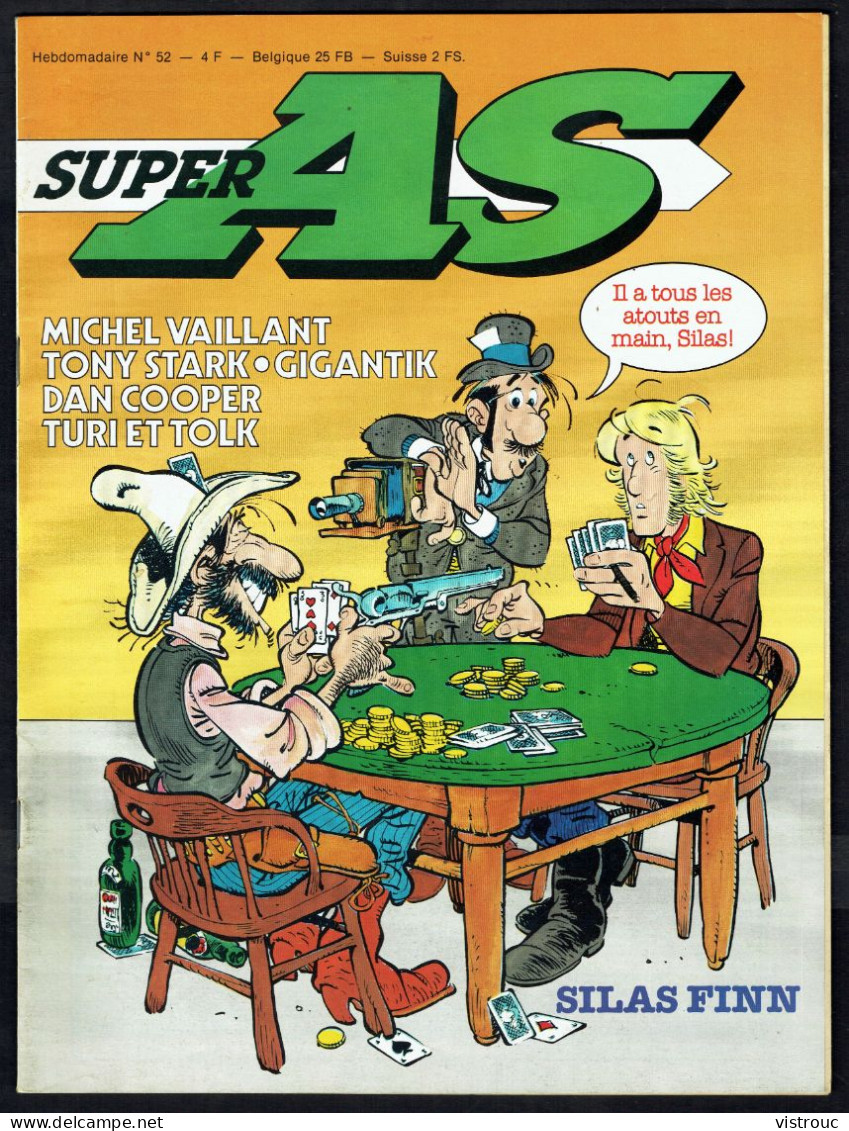 SUPER AS N° 52 - Année 1979 - Couverture "SILAS FINN" De QUASIMODO Et CAVAZZANO. - Super As