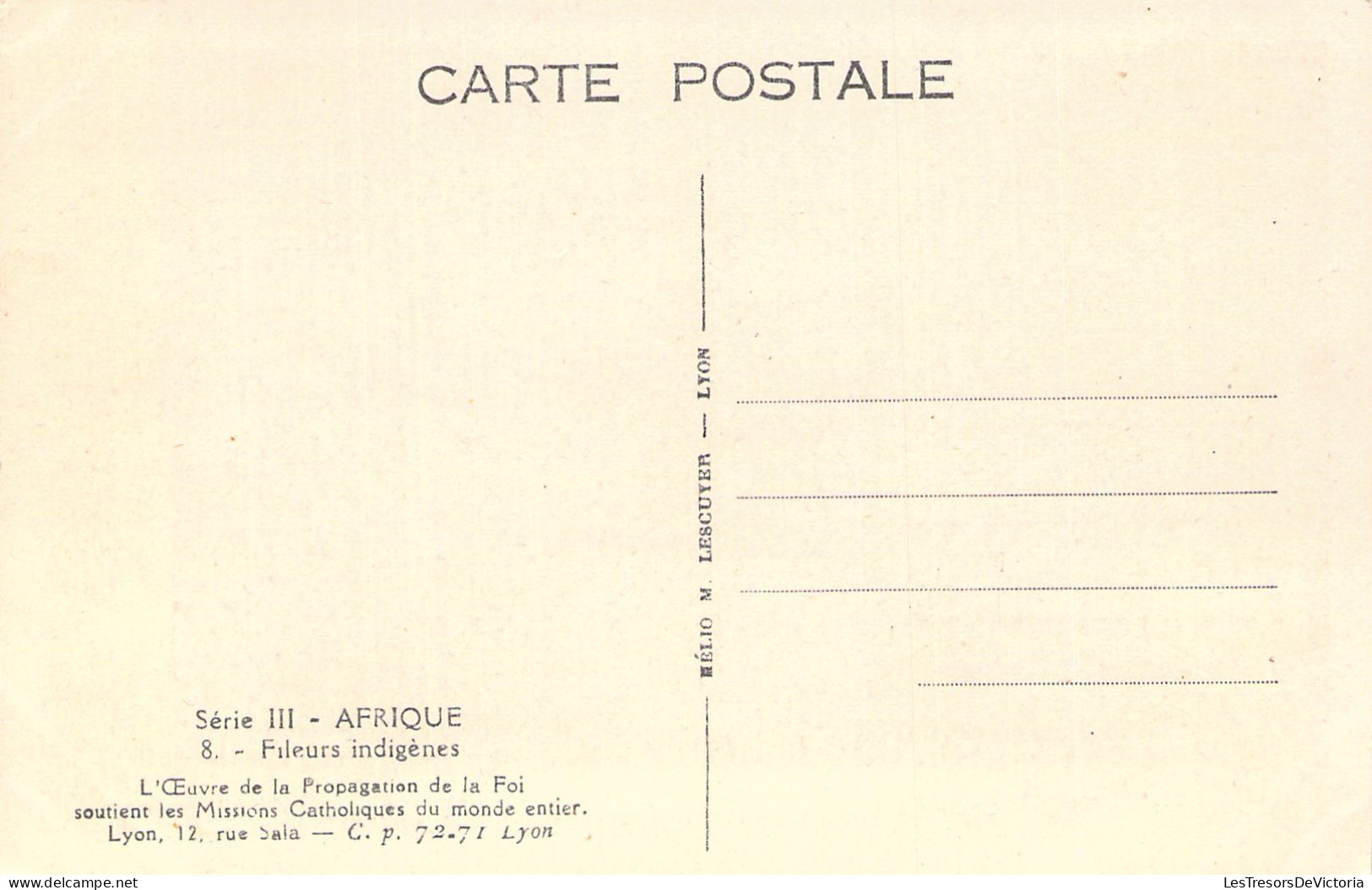 CAMEROUN - Fileurs Indigènes - Carte Postale Ancienne - Cameroon