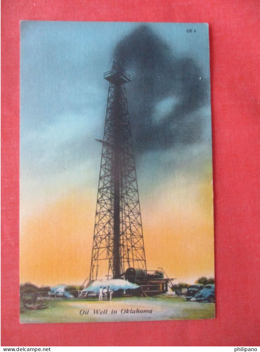 Oil Well In  Oklahoma          Ref 5970 - Andere & Zonder Classificatie