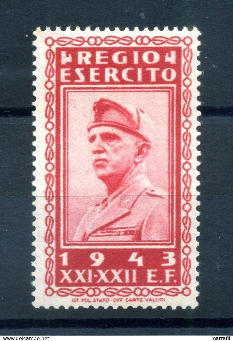 Regno Regio Esercito - 1943 Regio Esercito Contrassegno SET MNH ** - Nuevos