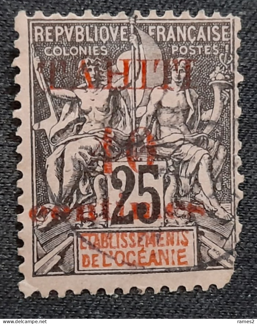 France (ex-colonies & Protectorats) > Tahiti (1882-1915) > Oblitérés N° 31 - Used Stamps