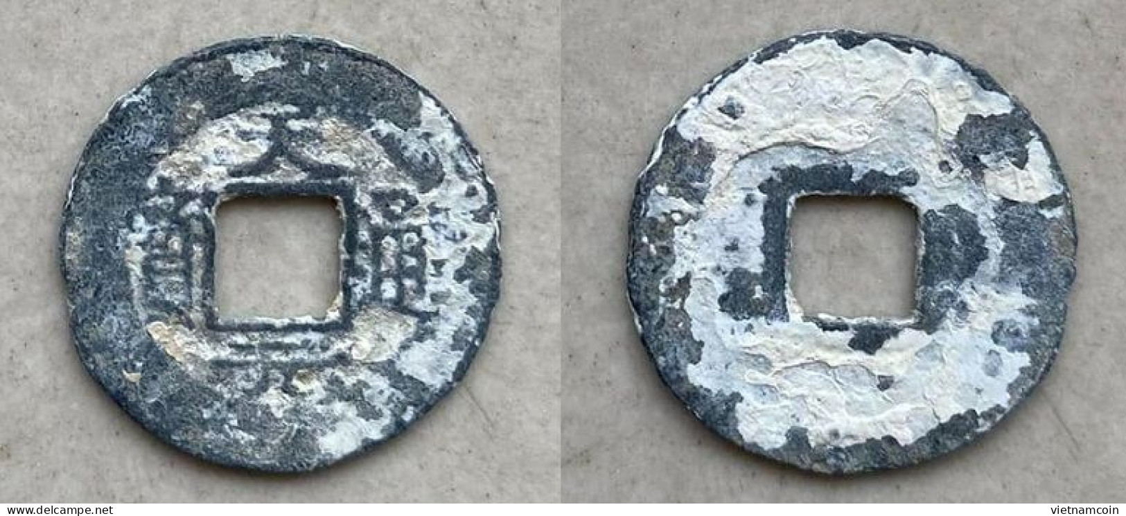 Ancient Annam Coin  Thien Nguyen Thong Bao (zinc Coin) THE NGUYEN LORDS (1558-1778) - Vietnam