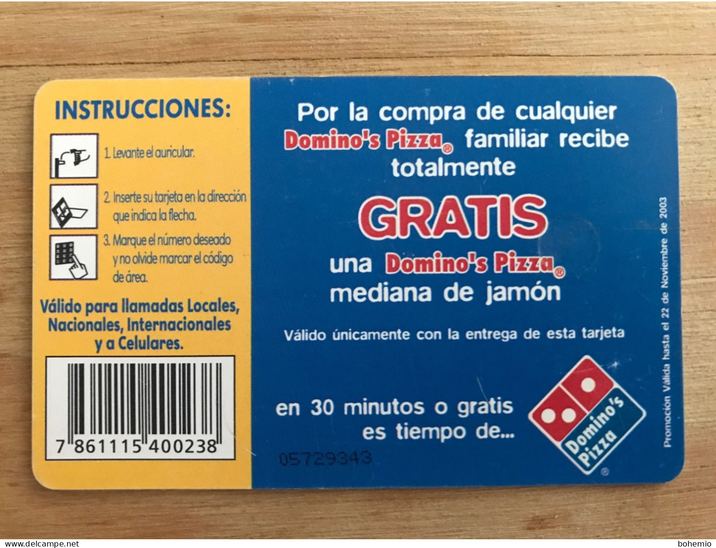 Ecuador Domino’s Pizza - Equateur