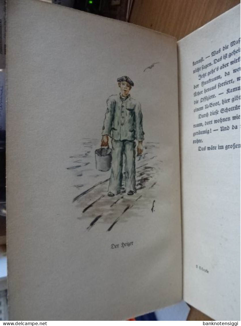 1  Buch U-Bootfahrer von Heute  von Kapitänleutnant J.Scherpke  1940