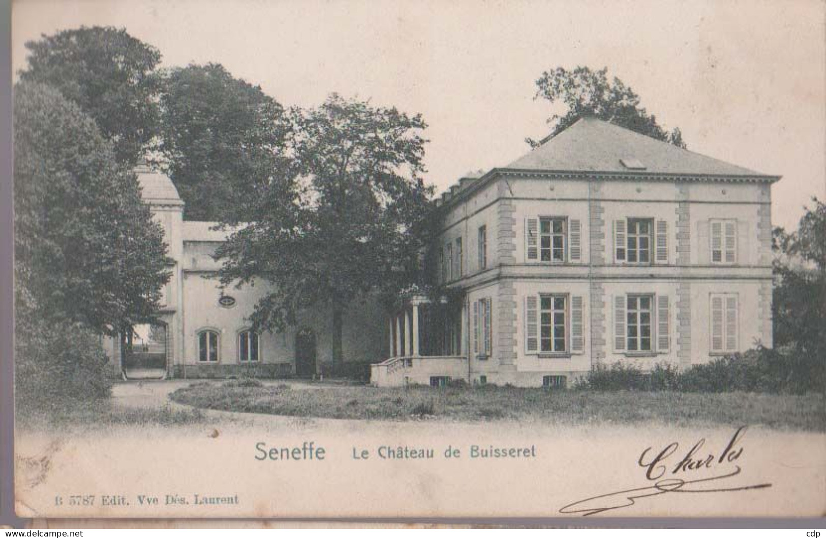 Cpa Seneffe    1905 - Seneffe