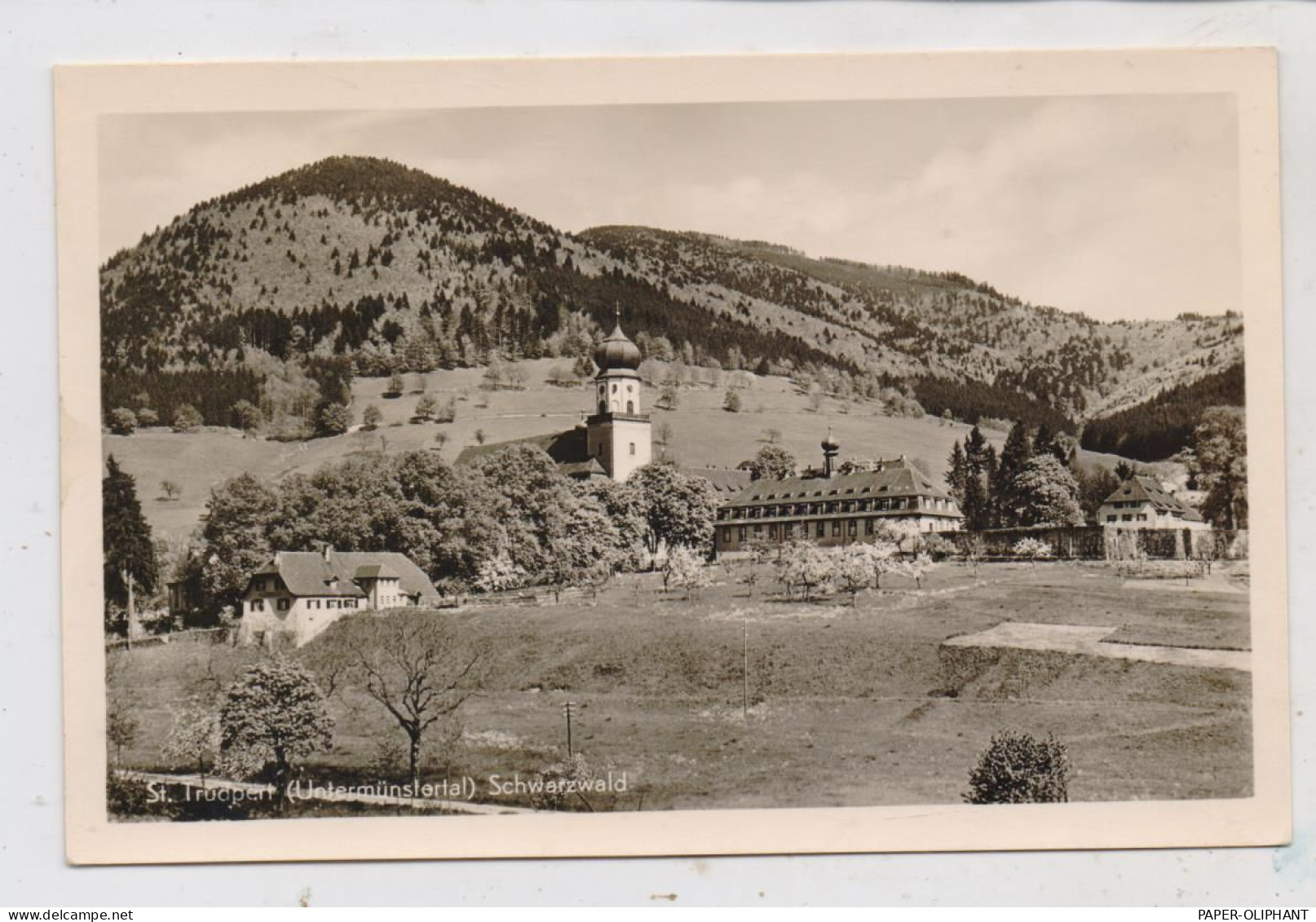 7816 MÜNSTERTAL - UNTERMÜNSTERTAL, St. Trudpert, 1952 - Muenstertal