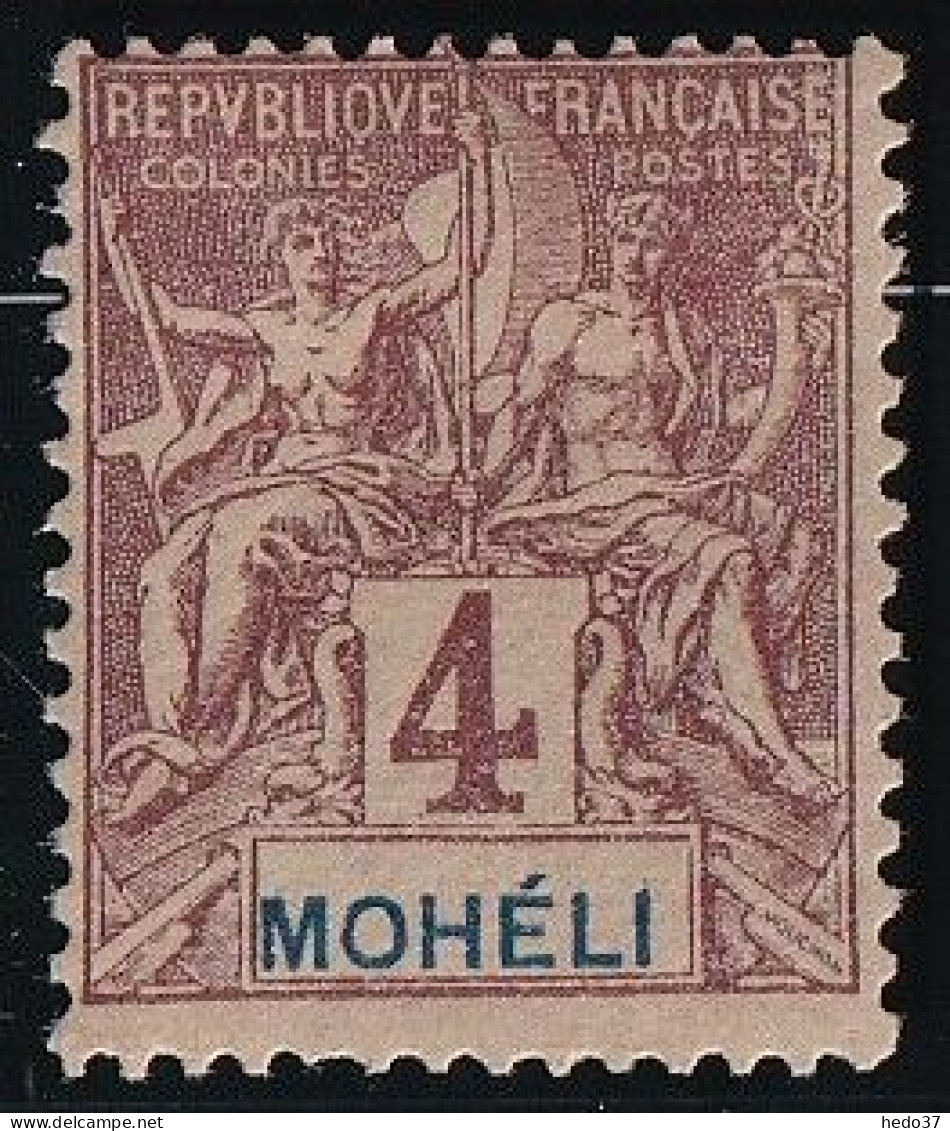 Mohéli N°3 - Neuf * Avec Charnière - TB - Neufs