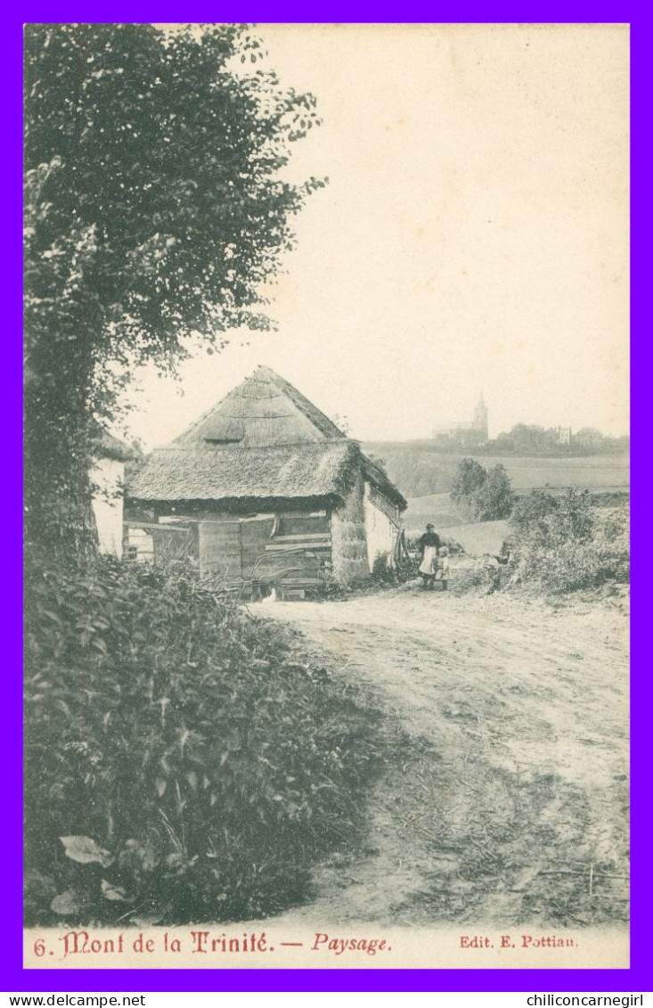 * MONT DE TRINITE - Paysage - Animée - 6 - Edit. POTTIAU - 1906 - Doornik