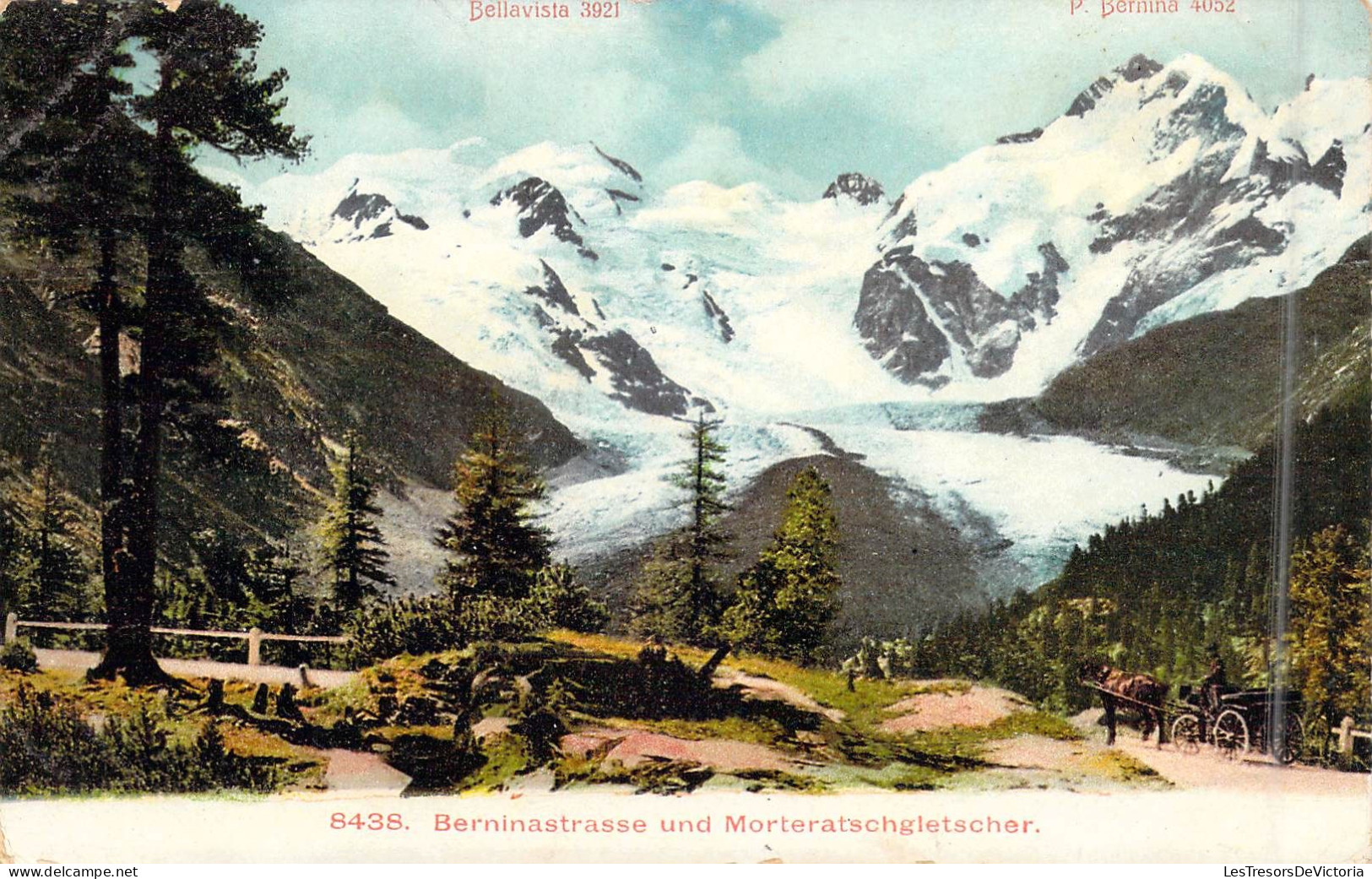 SUISSE - Berninastrasse Und Morteratschgletscher - Carte Postale Ancienne - Bern