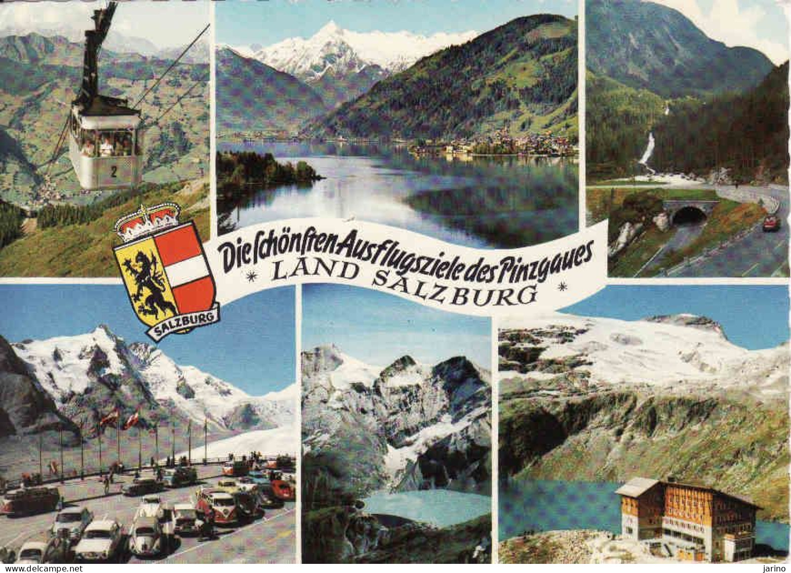 Österreich, Salzburg,  Saalbach, Grossglockner, Krimml, Bezirk Zell Am See, Gebraucht 1966 - Saalbach
