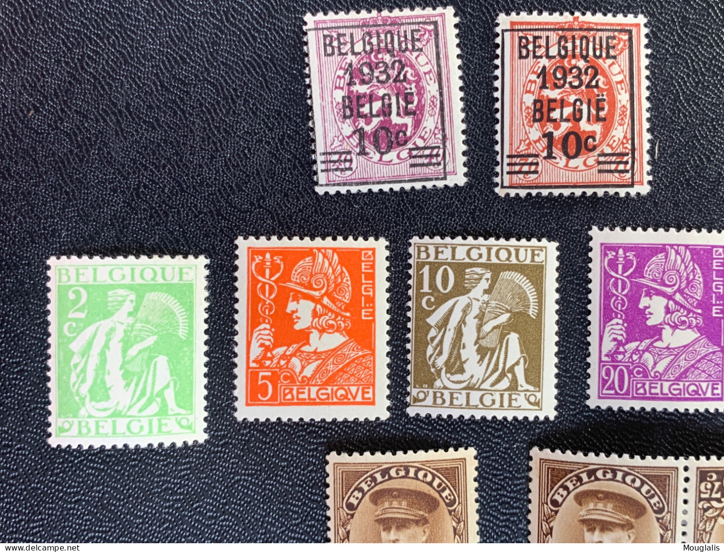 Belgique Belgie Belgium Série Complète 33/341 Et Têtes Bêches Preo Allégories Cérès Mercure Roi Albert I En Casquette - 1929-1937 Heraldieke Leeuw