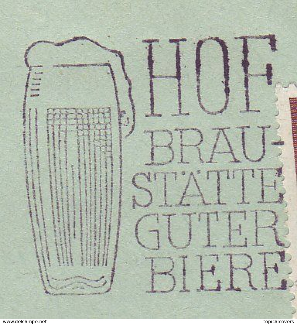 Cover  / Postmark Germany 1971 - Beer - Bières