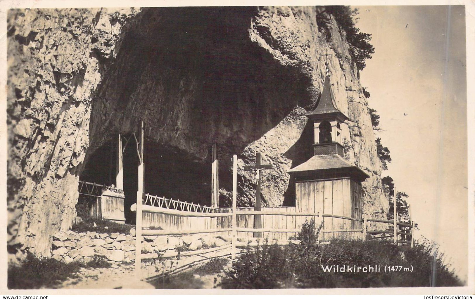 SUISSE - Wildkirchli - Montagne - Altitude 1477m - Carte Postale Ancienne - Mon