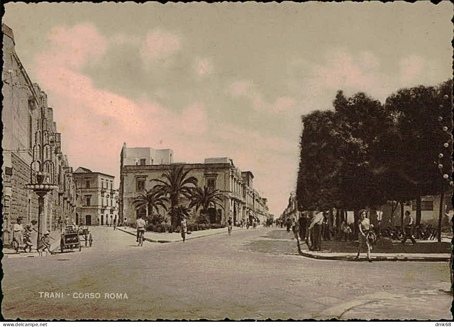 TRANI - CORSO ROMA - EDIZIONE A. BARCA - 1940s (15072/2) - Trani