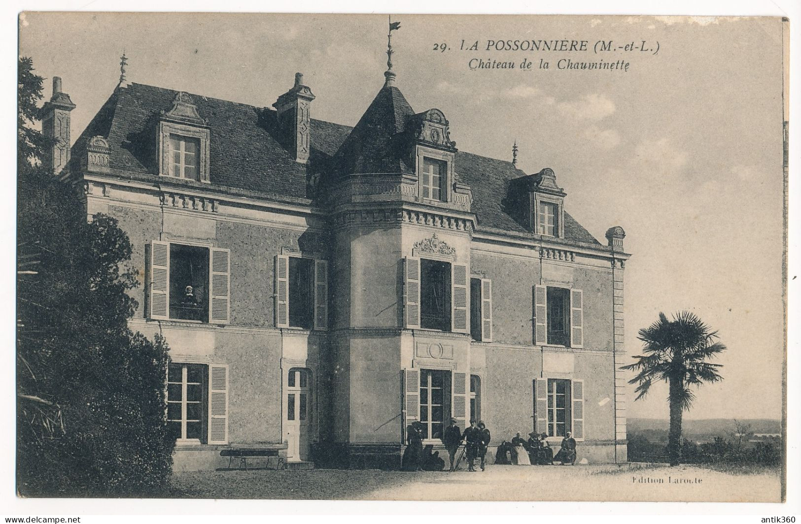 CPA 49 LA POSSONNIERE Château De La Chauminette - Chalonnes Sur Loire