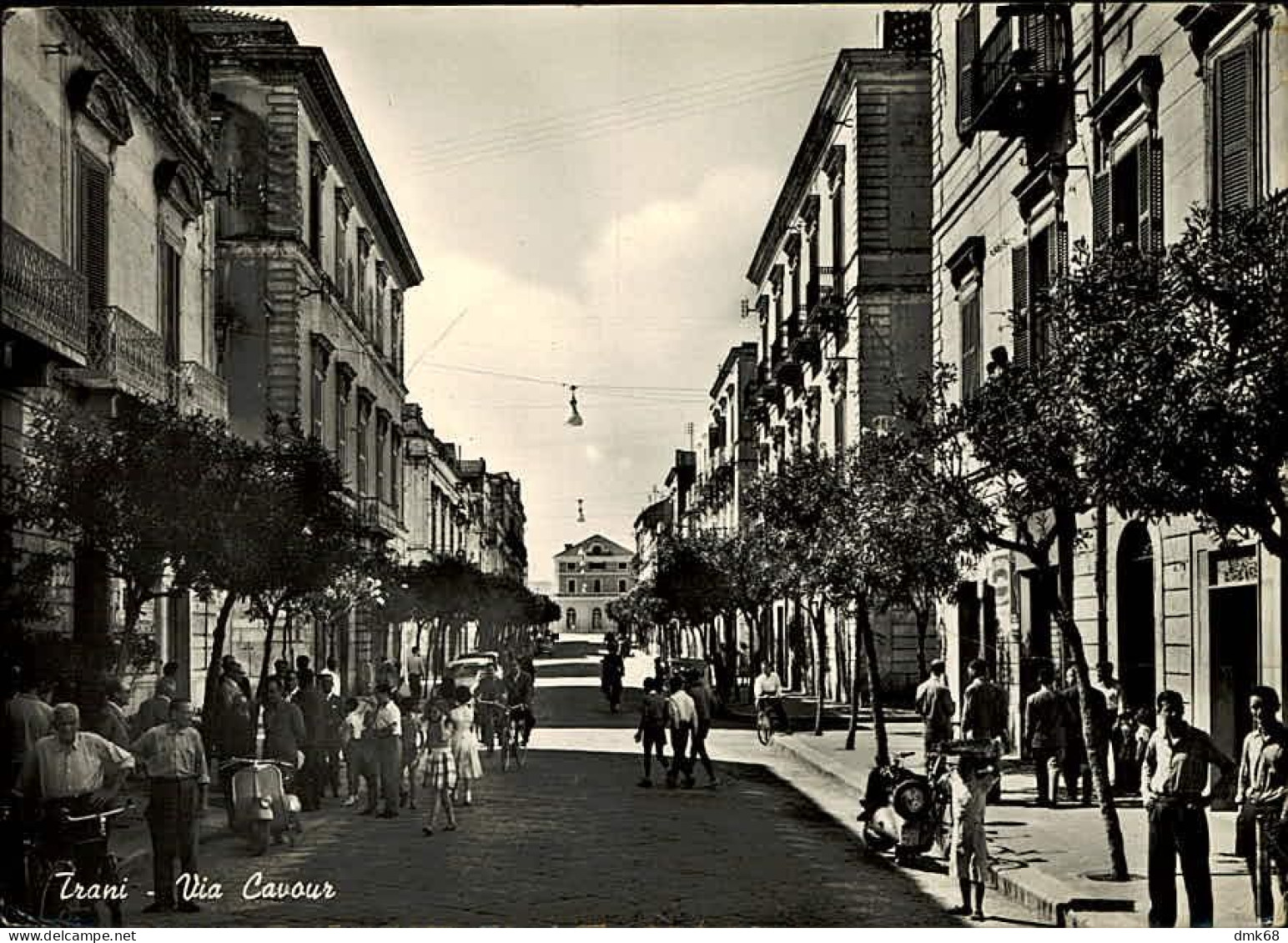 TRANI - VIA CAVOUR - EDIZIONE LESTINGI - SPEDITA 1962 (15076) - Trani