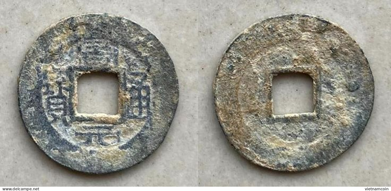 Ancient Annam Coin Chu Nguyen Thong Bao (zinc Coin) THE NGUYEN LORDS (1558-1778) - Viêt-Nam